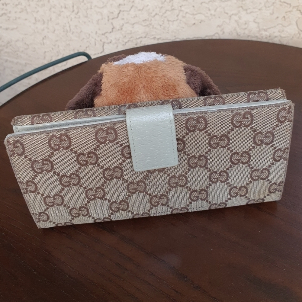 Gucci Eclipse Continental Flap Long Wallet Monogr… - image 14